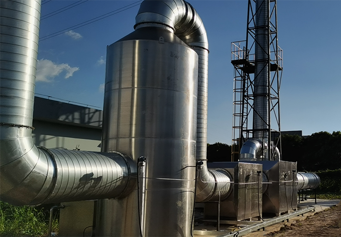 鋰電池廢氣處理工程圖片 鋰電池廢氣處理工程圖片