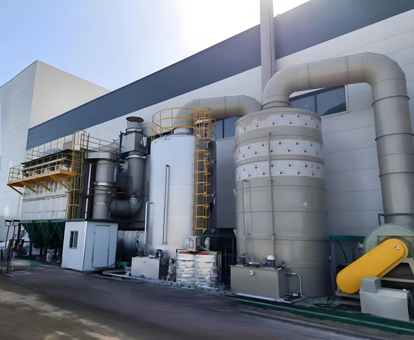 魯北萬潤(rùn)智慧能源窯爐廢氣處理工程01