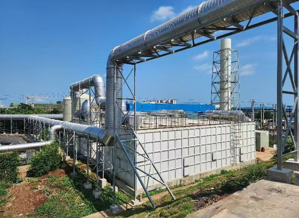 ??陬伌簬X生活垃圾填埋場滲濾液處理廠除臭工程02 海口顏春嶺生活垃圾填埋場滲濾液處理廠除臭工程02