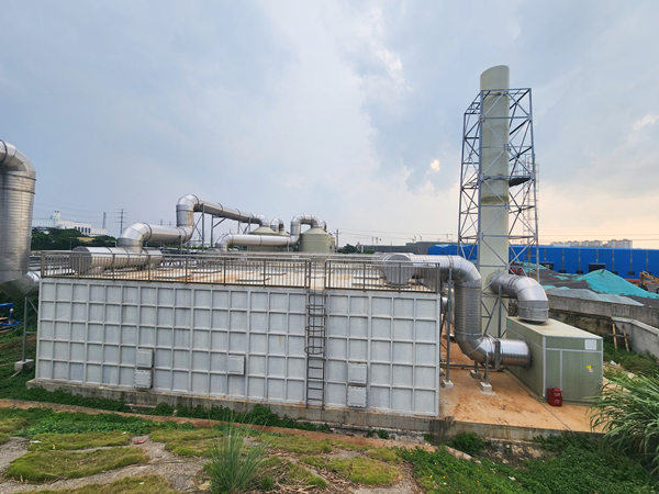 ??陬伌簬X生活垃圾填埋場滲濾液處理廠除臭工程03 海口顏春嶺生活垃圾填埋場滲濾液處理廠除臭工程03