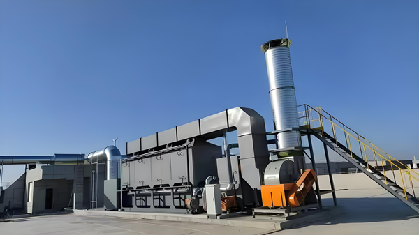 陜西敏華家居智造海綿發(fā)泡廢氣治理工程02 陜西敏華家居智造海綿發(fā)泡廢氣治理工程02